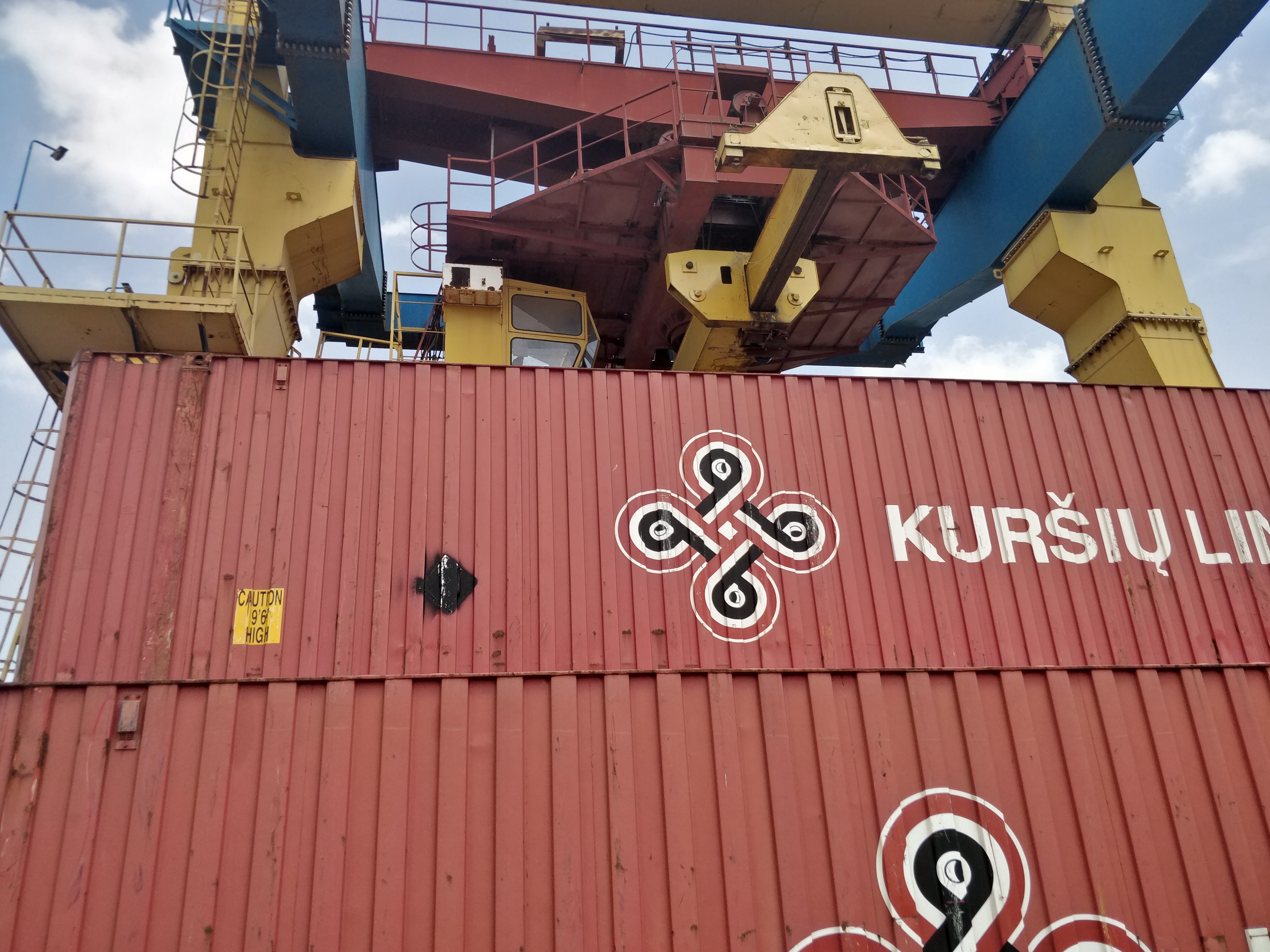 Контейнер 45 футів High Cube Pallet Wide (45HCPW) (вживаний)