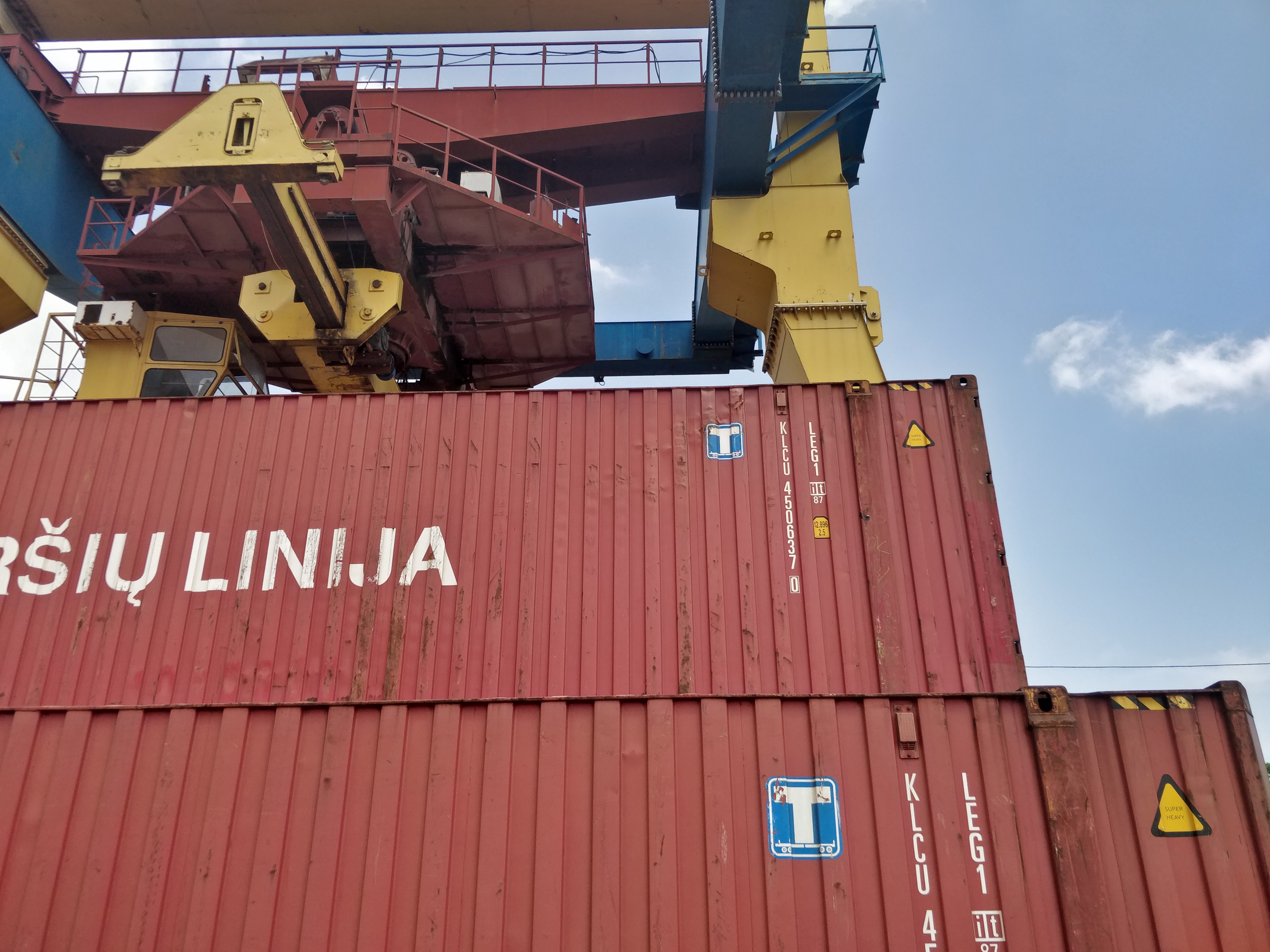 Контейнер 45 футів High Cube Pallet Wide (45HCPW) (вживаний)