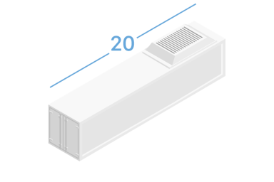 20RF Рефрижераторні контейнери 20 футів