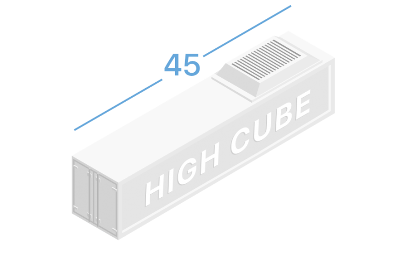 45HR Рефрижераторні контейнери 45 футів high cube